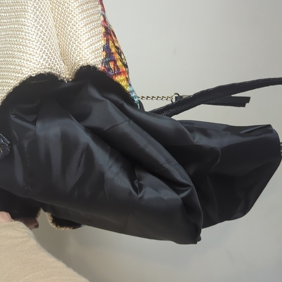 Aztec Mexico Tote Bag Purse with Little Girls in Traditional Dress Colorful - Picture 9 of 12